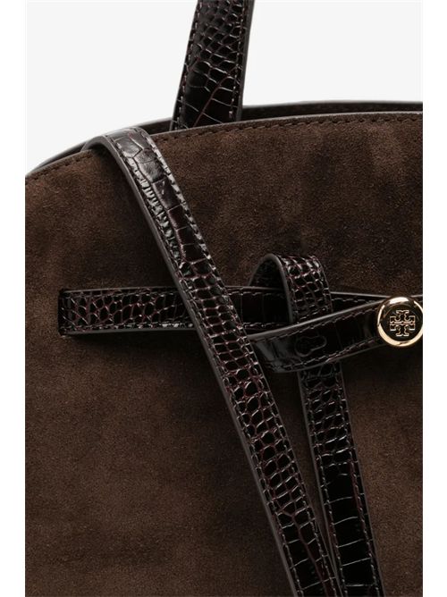 Bauletto Romy in suede TORY BURCH | 183363201